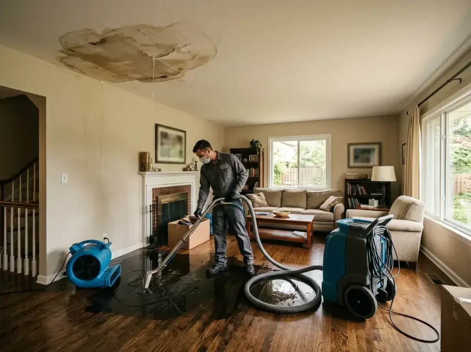 attic-pipe-burst-ceiling-drip-008 — frequently asked questions, Water Damage Restoration & Carpet Care in Swissvale, PA